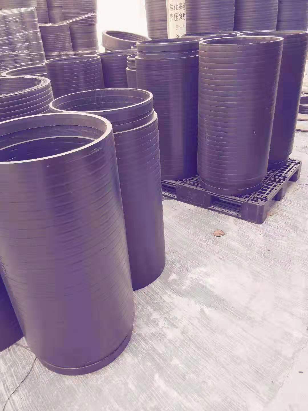 雙密封自鎖式承插接口HDPE復合實壁排水管